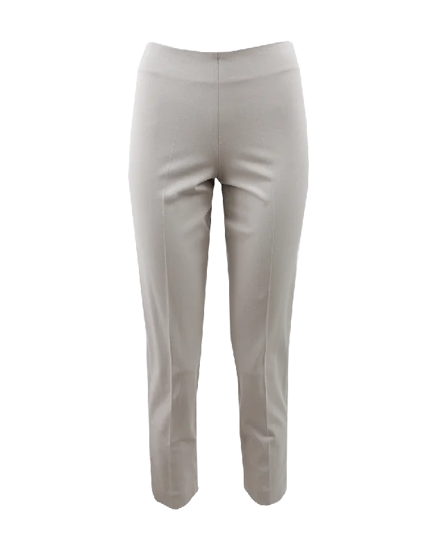 Brush Cotton Side Zip Pant