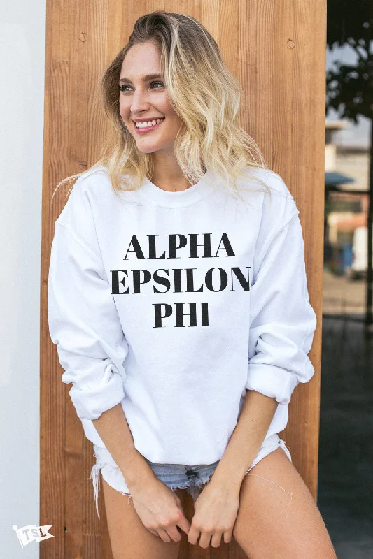 Alpha Epsilon Phi Vogue Crewneck