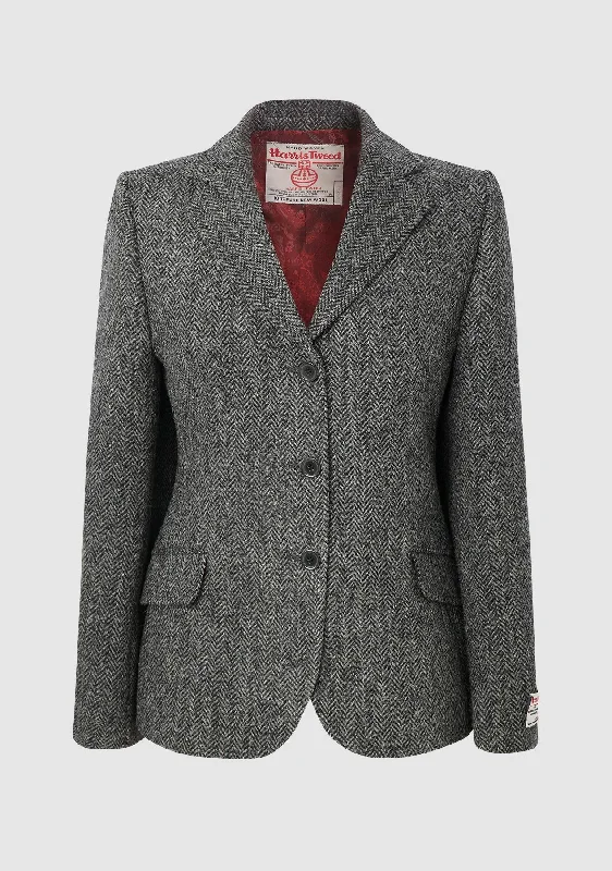 Claire Hacking Jacket - Charcoal