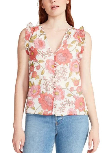 The Loretta Top - Vintage Rose