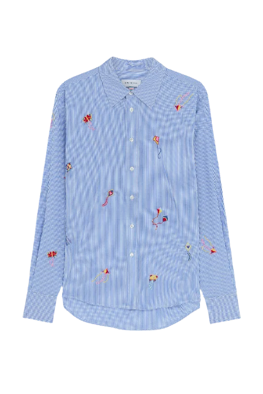 Kite Embroidered Stripe Shirt