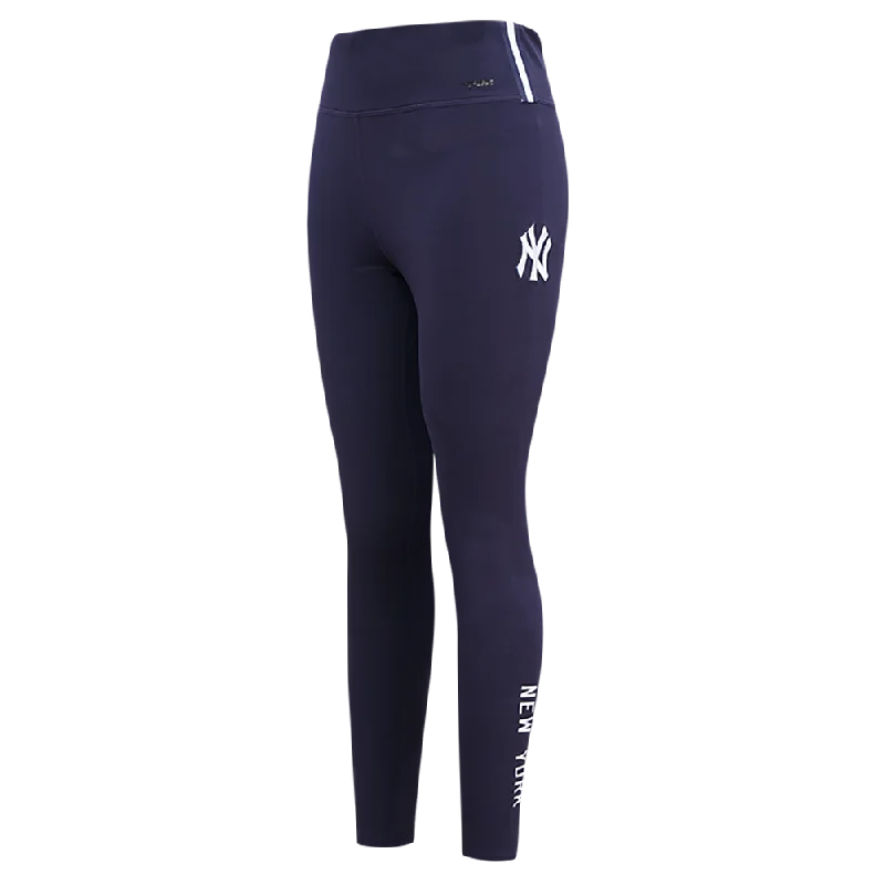 Don't Wait MLB NEW YORK YANKEES CLASSIC WOMEN'S JERSEY LEGGING (MIDNIGHT NAVY)