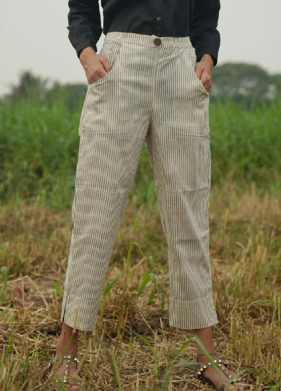 Traveller'S Pant Flex Stripes Bottom