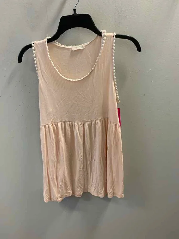 TWENTY SECOND Tops Size 26 Peach PLAIN TOP