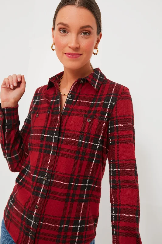 Homeward Bound Plaid Legend Sweater Shirt