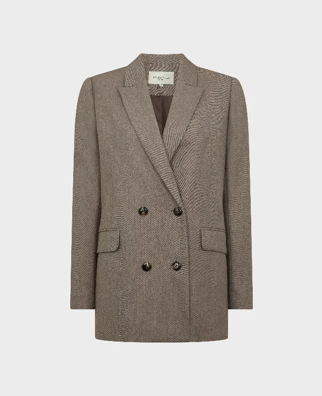 Chelsea Double-Breasted Wool Jacket