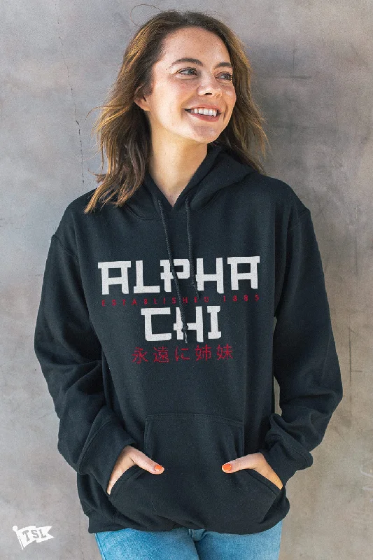 Alpha Chi Omega Tokyo Hoodie