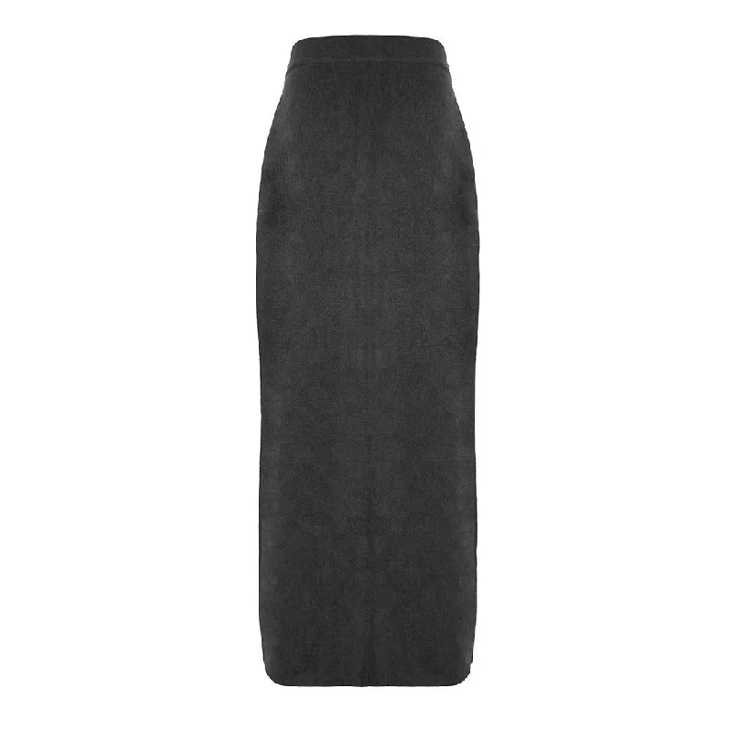 MASON'S DAUGHTER Stella Skirt, Black Knit