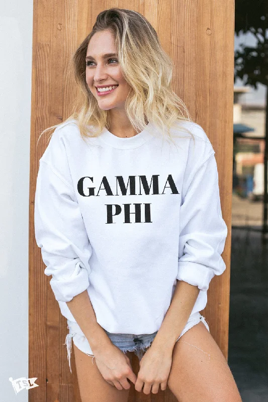 Gamma Phi Beta Vogue Crewneck