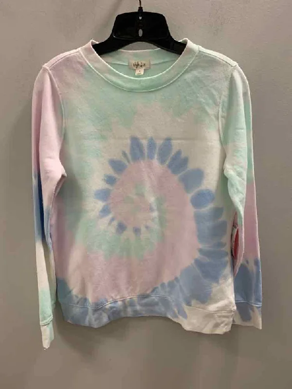 Size S STYLE & CO PASTEL MULTI-COLOR TIE DYE SWEATSHIRT TOP