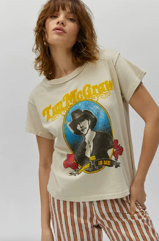 The Tim McGraw Cowboy Reverse GF Tee by Daydreamer