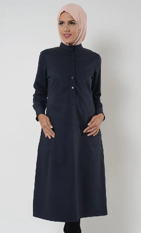 Extra Long Manadarin Tunic