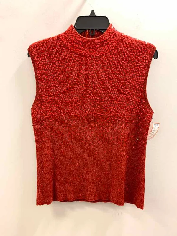 Size XL Red SLEEVELESS TOP