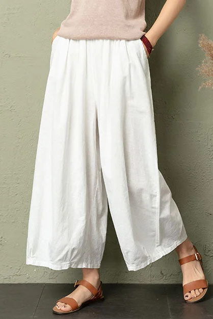 Women Summer Linen Pants 3406