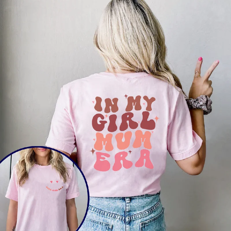 My Girl Mum Era Front & Back Logo T-Shirt