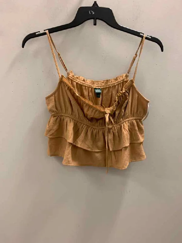 NWT WILD FABLE Tops Size M Khaki SPAGHETTI STRAP TOP