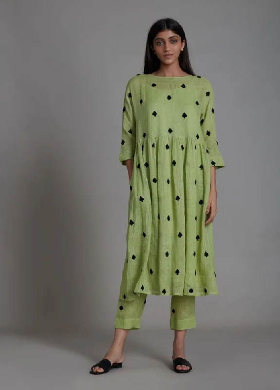 Teen Patti Se Pants- Green