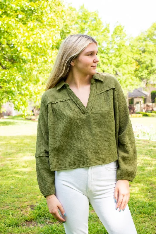 Yucca Double Cloth Blouse