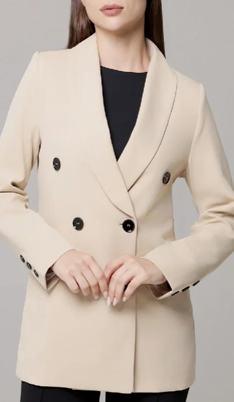 Lyla Long Light Comfy Jacket - Vanilla - Final Sale