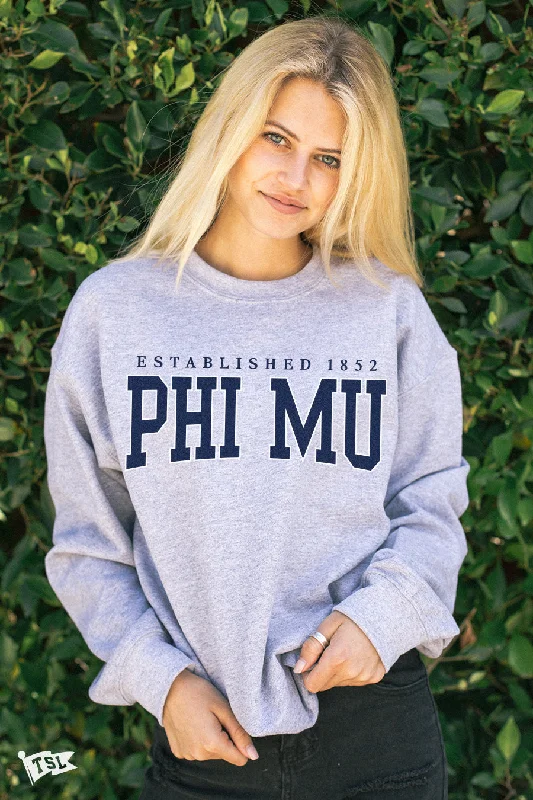 Phi Mu Collegiate Crewneck