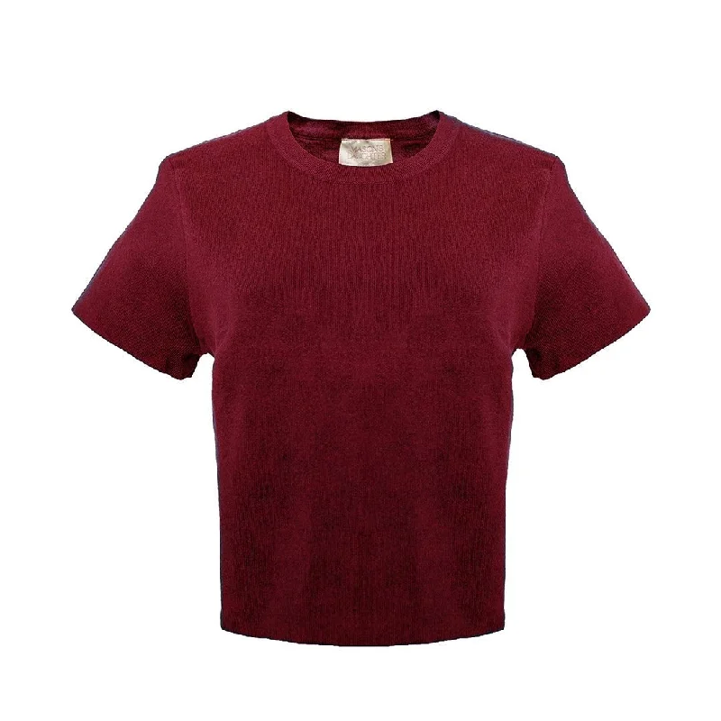 MASON'S DAUGHTER Stella Top, Oxblood Knit