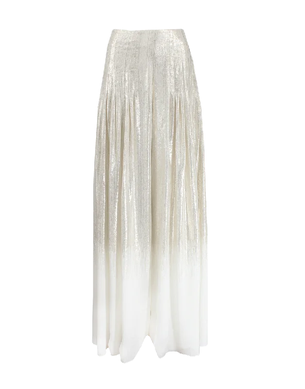 Wide Pleated Leg Pants